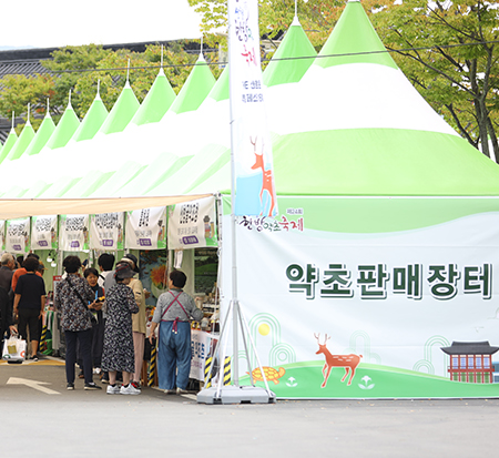 약초 판매장터